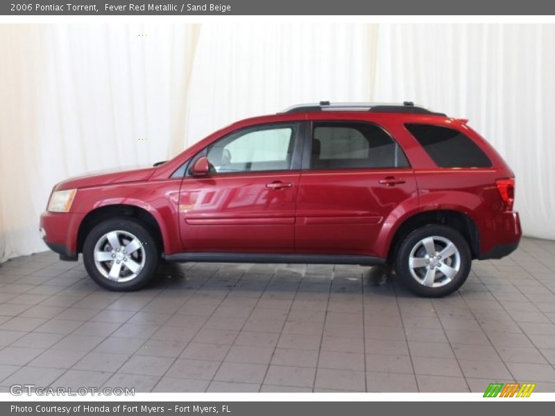 Fever Red Metallic / Sand Beige 2006 Pontiac Torrent