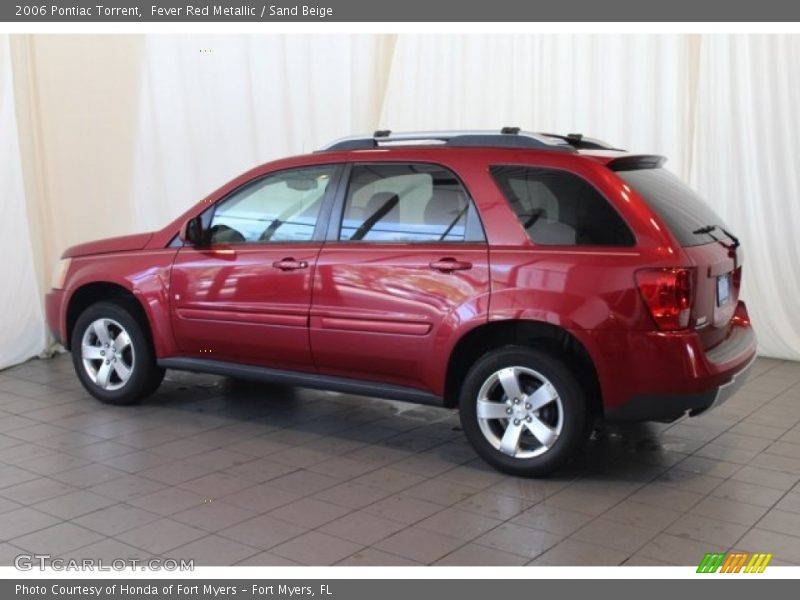 Fever Red Metallic / Sand Beige 2006 Pontiac Torrent