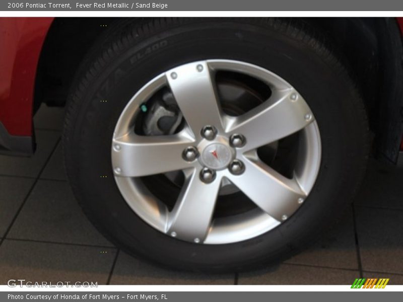 Fever Red Metallic / Sand Beige 2006 Pontiac Torrent