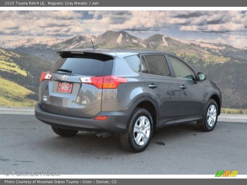 Magnetic Gray Metallic / Ash 2015 Toyota RAV4 LE