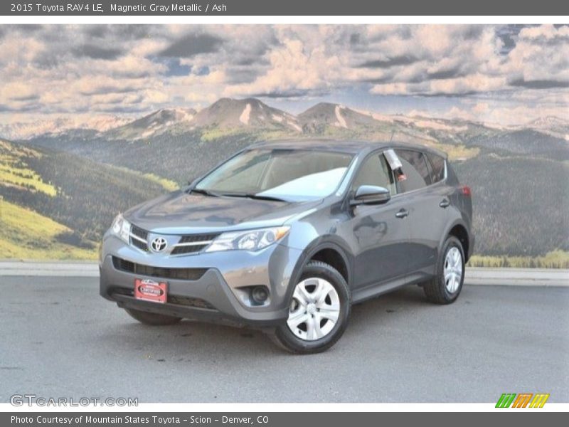 Magnetic Gray Metallic / Ash 2015 Toyota RAV4 LE