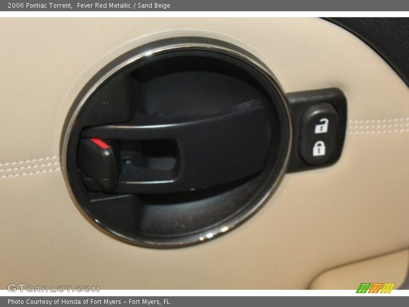 Fever Red Metallic / Sand Beige 2006 Pontiac Torrent