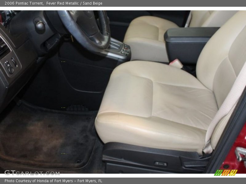 Fever Red Metallic / Sand Beige 2006 Pontiac Torrent