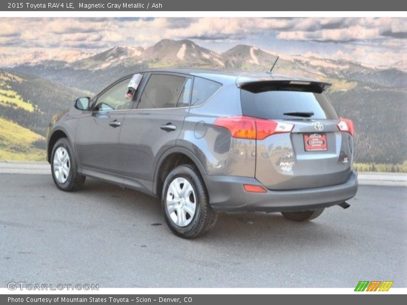 Magnetic Gray Metallic / Ash 2015 Toyota RAV4 LE