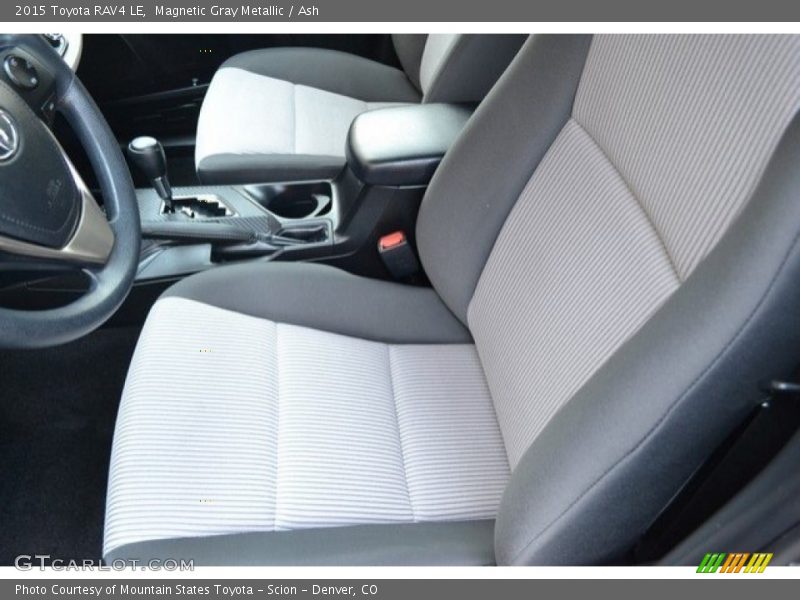 Magnetic Gray Metallic / Ash 2015 Toyota RAV4 LE