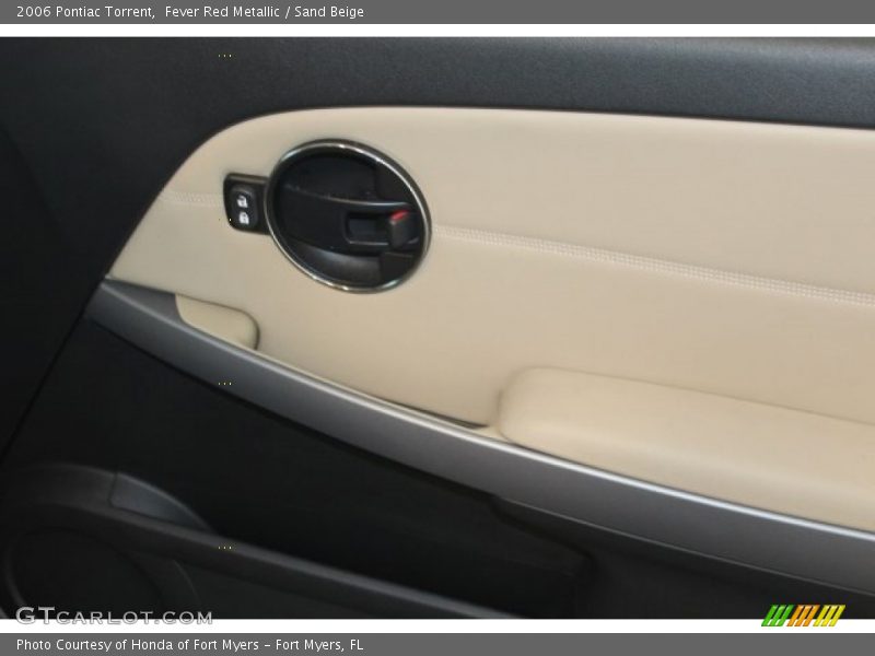 Fever Red Metallic / Sand Beige 2006 Pontiac Torrent