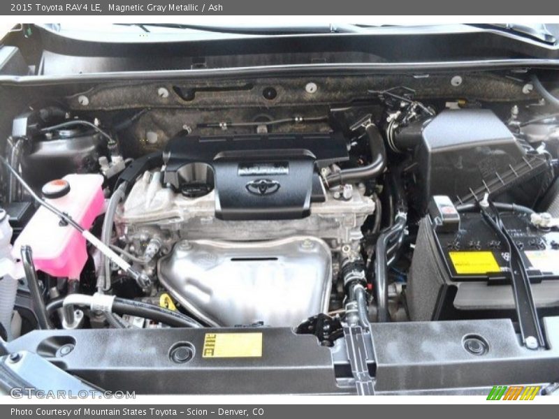 Magnetic Gray Metallic / Ash 2015 Toyota RAV4 LE