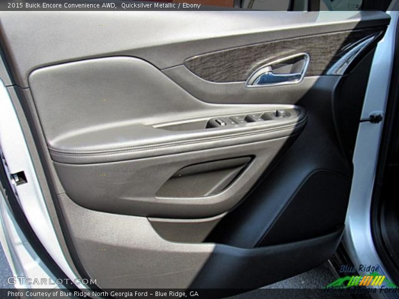 Quicksilver Metallic / Ebony 2015 Buick Encore Convenience AWD