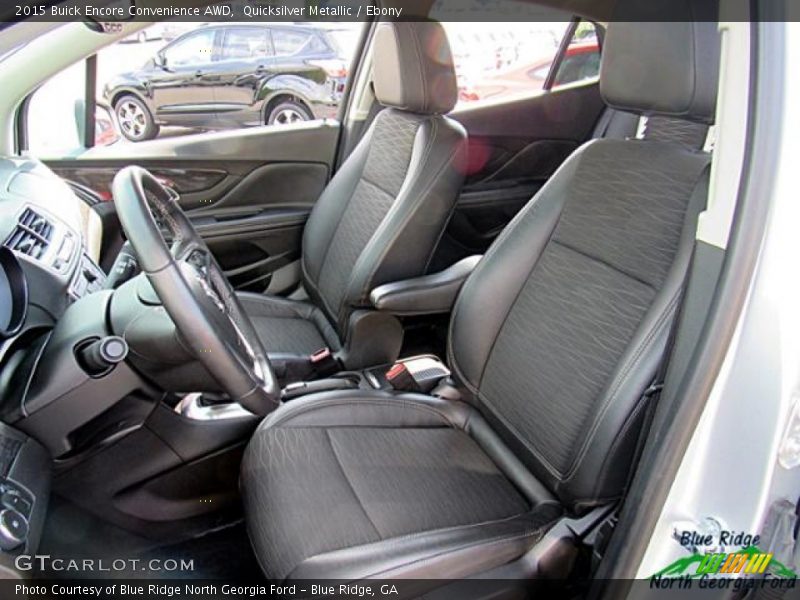 Quicksilver Metallic / Ebony 2015 Buick Encore Convenience AWD