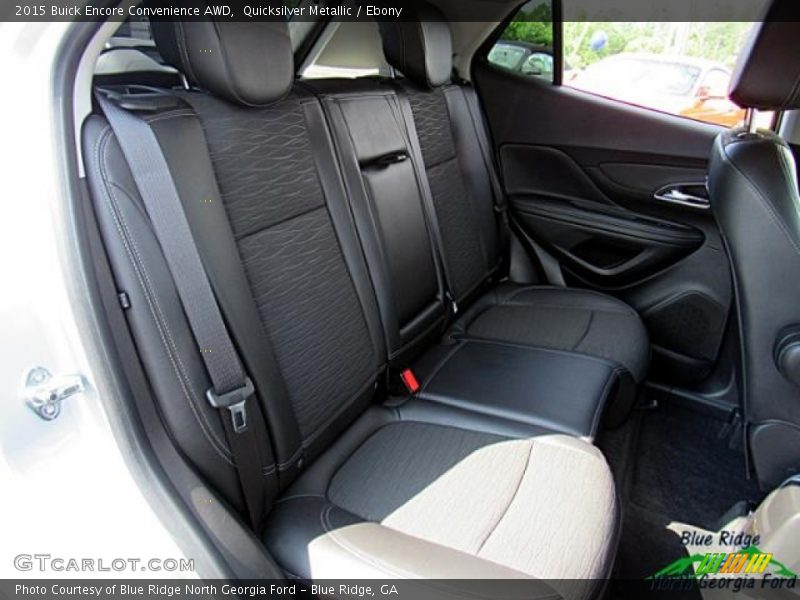 Quicksilver Metallic / Ebony 2015 Buick Encore Convenience AWD