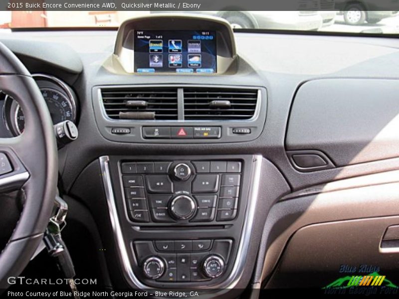 Quicksilver Metallic / Ebony 2015 Buick Encore Convenience AWD