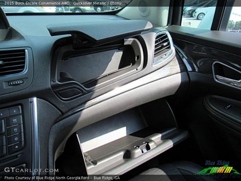 Quicksilver Metallic / Ebony 2015 Buick Encore Convenience AWD