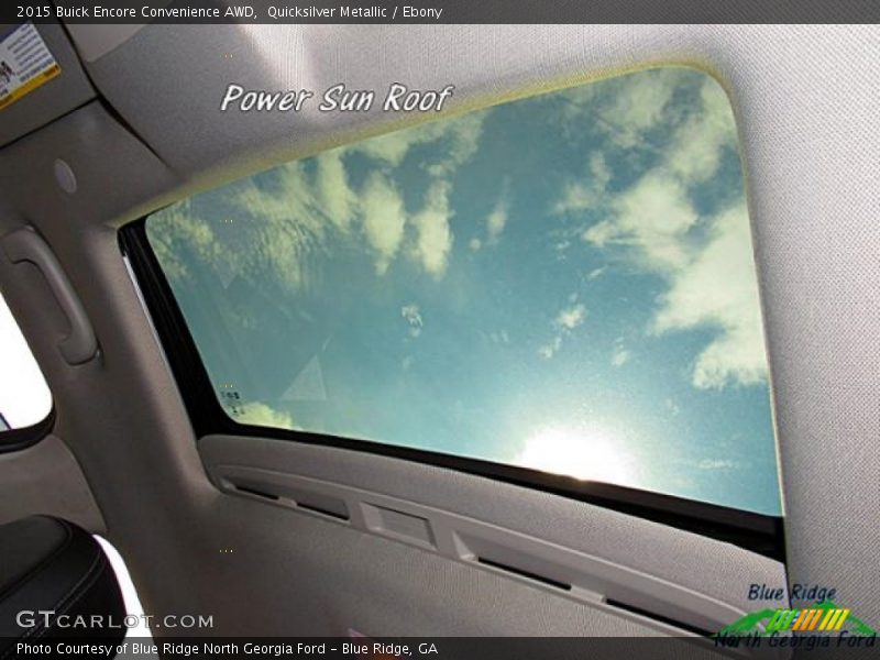 Quicksilver Metallic / Ebony 2015 Buick Encore Convenience AWD
