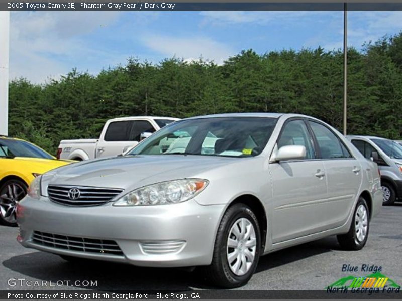 Phantom Gray Pearl / Dark Gray 2005 Toyota Camry SE