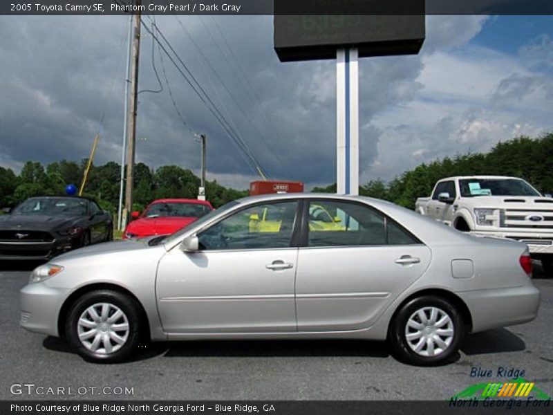 Phantom Gray Pearl / Dark Gray 2005 Toyota Camry SE