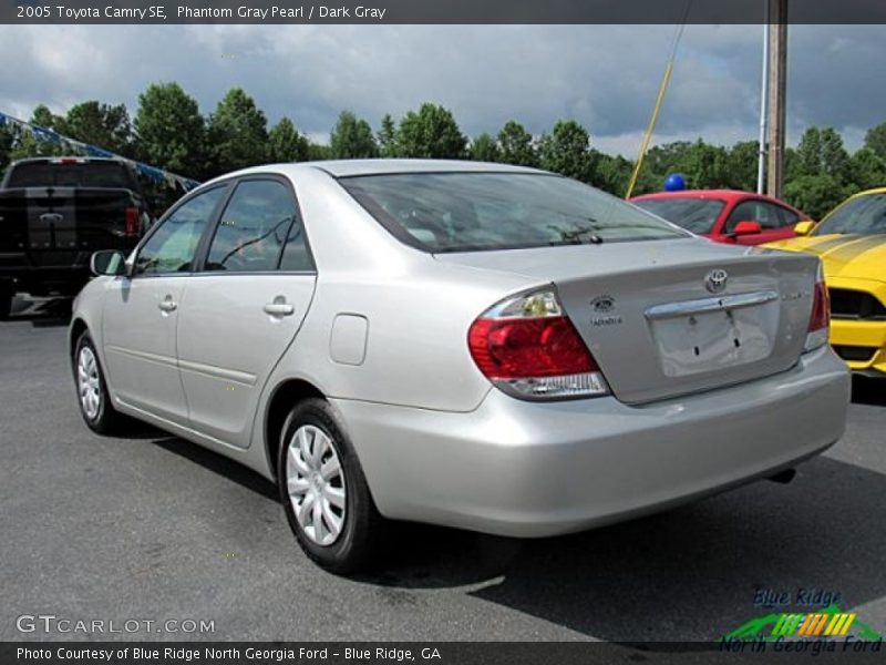 Phantom Gray Pearl / Dark Gray 2005 Toyota Camry SE