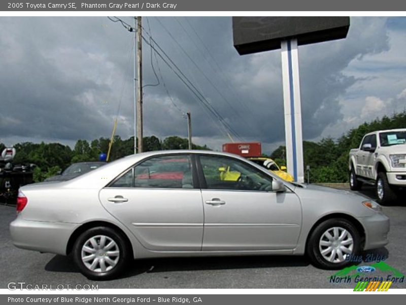 Phantom Gray Pearl / Dark Gray 2005 Toyota Camry SE