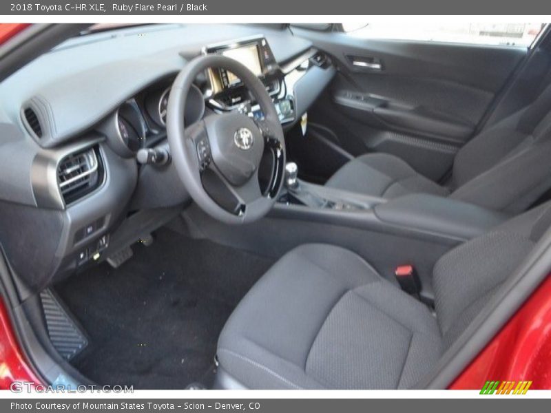 Ruby Flare Pearl / Black 2018 Toyota C-HR XLE