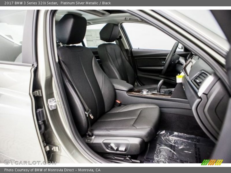  2017 3 Series 320i Sedan Black Interior
