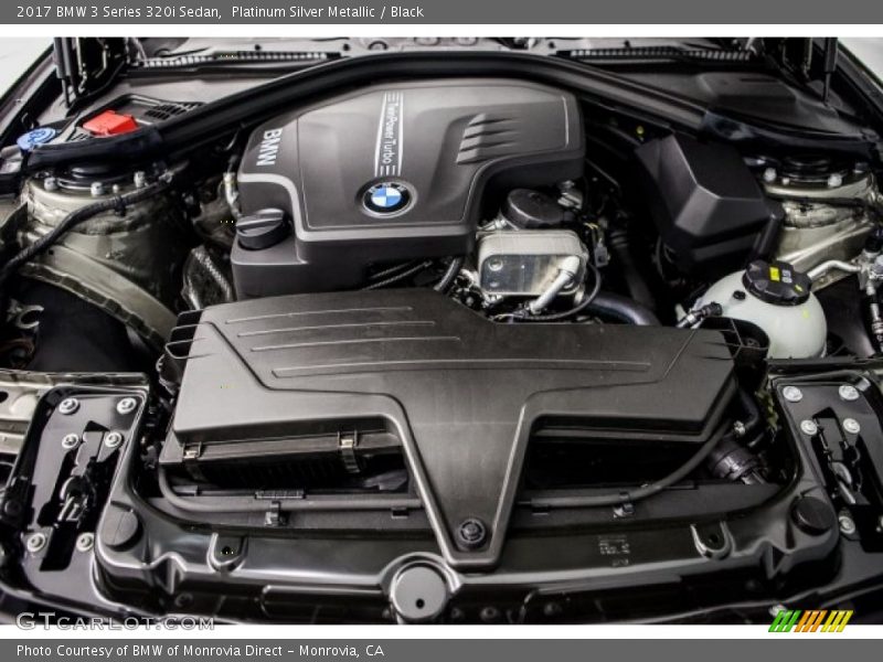  2017 3 Series 320i Sedan Engine - 2.0 Liter DI TwinPower Turbocharged DOHC 16-Valve VVT 4 Cylinder