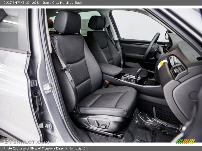 Space Gray Metallic / Black 2017 BMW X3 sDrive28i