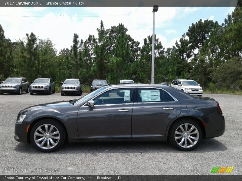 Granite Crystal / Black 2017 Chrysler 300 C