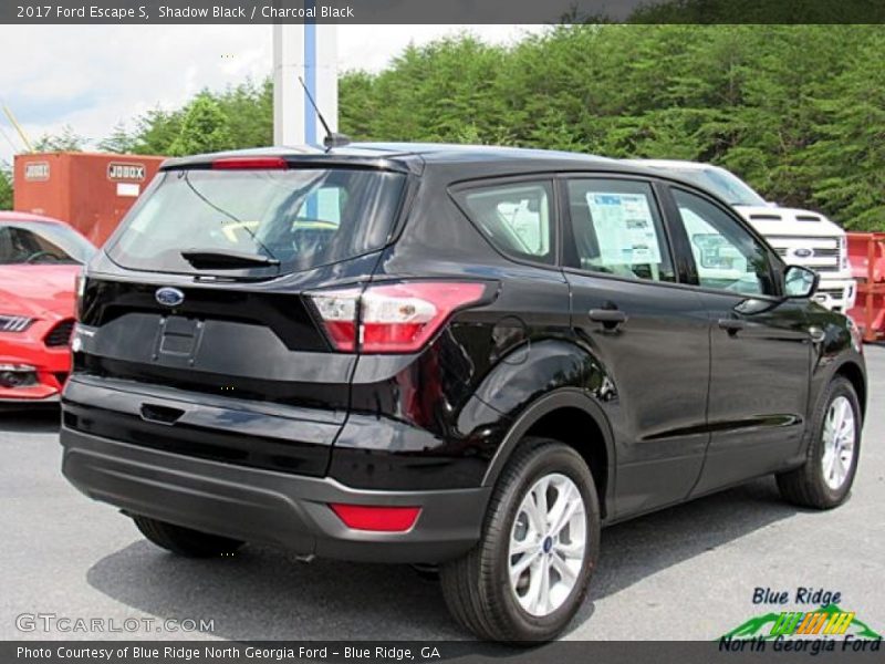 Shadow Black / Charcoal Black 2017 Ford Escape S