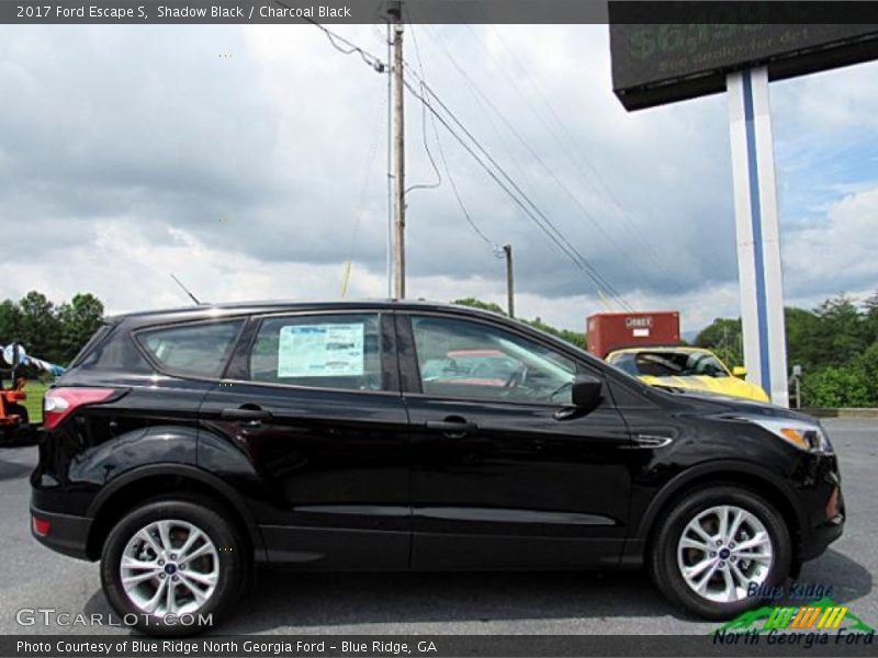 Shadow Black / Charcoal Black 2017 Ford Escape S