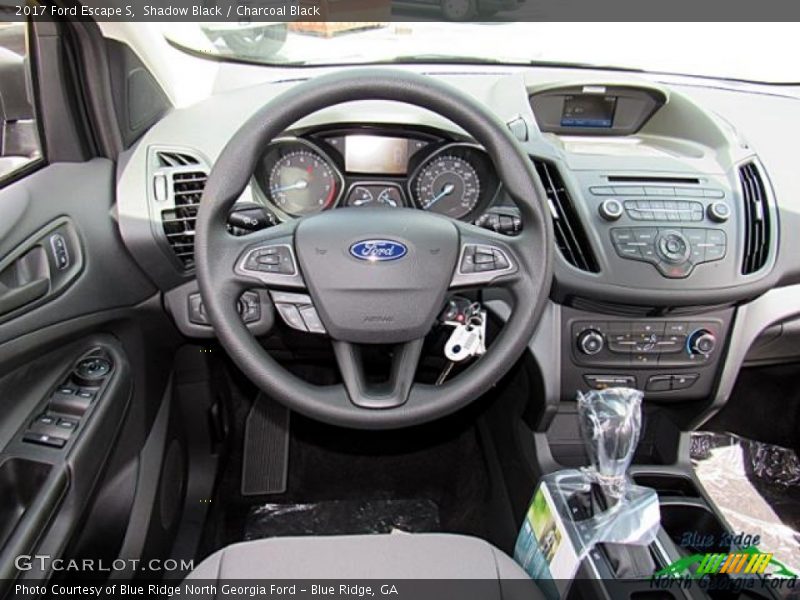 Shadow Black / Charcoal Black 2017 Ford Escape S