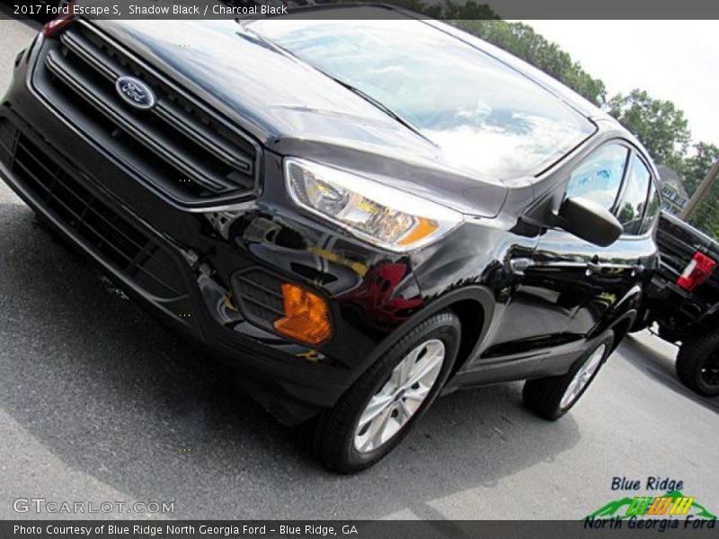 Shadow Black / Charcoal Black 2017 Ford Escape S