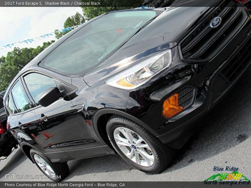 Shadow Black / Charcoal Black 2017 Ford Escape S