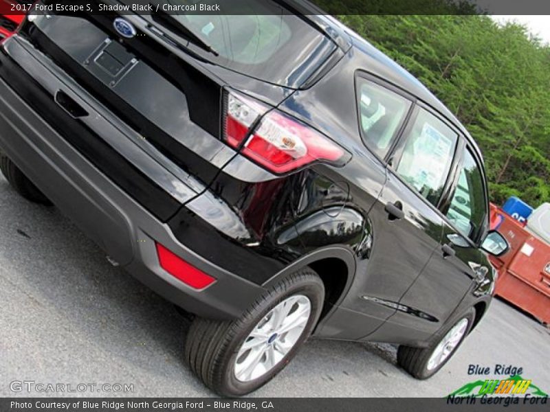 Shadow Black / Charcoal Black 2017 Ford Escape S