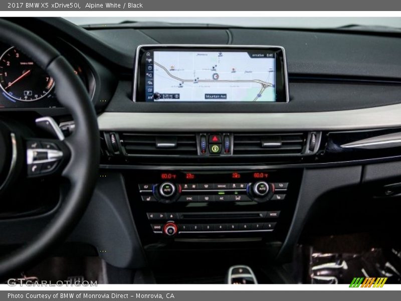 Controls of 2017 X5 xDrive50i