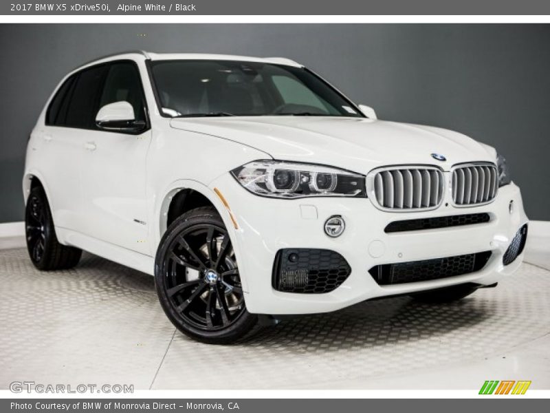 Front 3/4 View of 2017 X5 xDrive50i