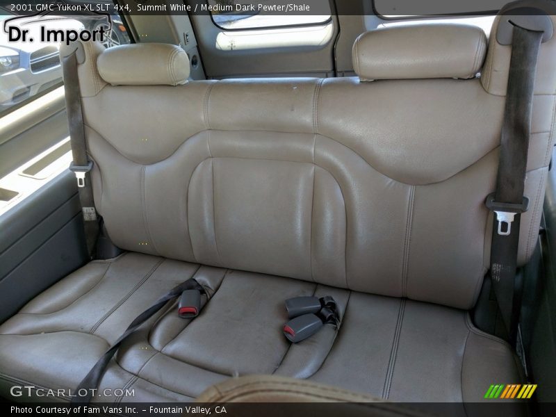 Summit White / Medium Dark Pewter/Shale 2001 GMC Yukon XL SLT 4x4