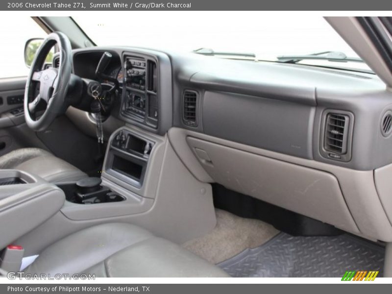 Summit White / Gray/Dark Charcoal 2006 Chevrolet Tahoe Z71