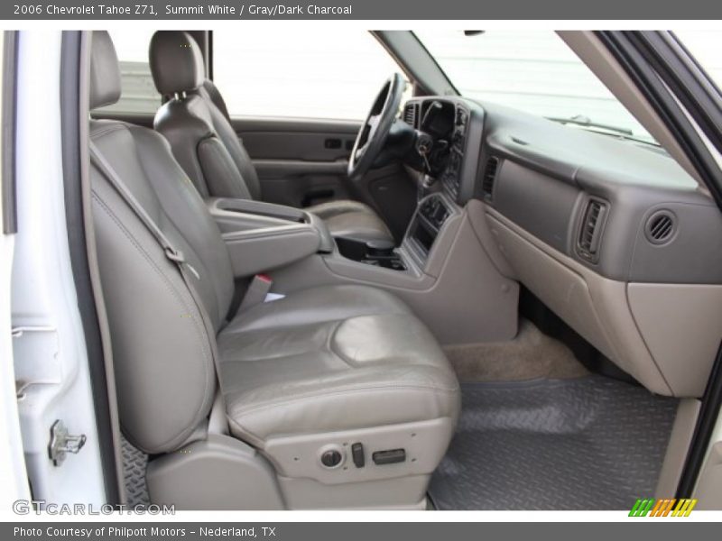 Summit White / Gray/Dark Charcoal 2006 Chevrolet Tahoe Z71