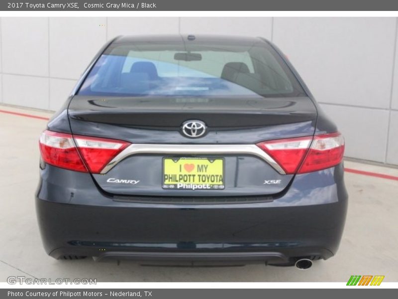 Cosmic Gray Mica / Black 2017 Toyota Camry XSE