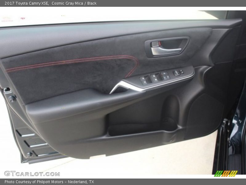 Cosmic Gray Mica / Black 2017 Toyota Camry XSE
