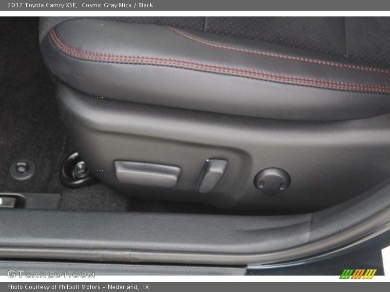 Cosmic Gray Mica / Black 2017 Toyota Camry XSE