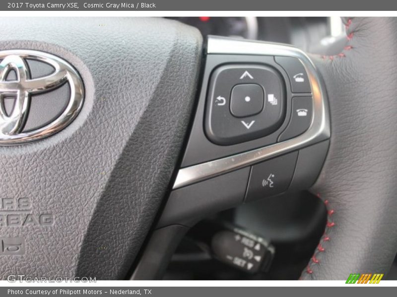 Cosmic Gray Mica / Black 2017 Toyota Camry XSE