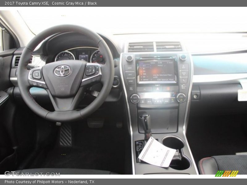 Cosmic Gray Mica / Black 2017 Toyota Camry XSE