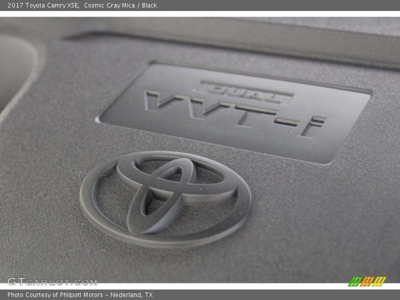 Cosmic Gray Mica / Black 2017 Toyota Camry XSE