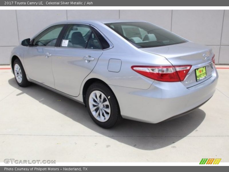 Celestial Silver Metallic / Ash 2017 Toyota Camry LE