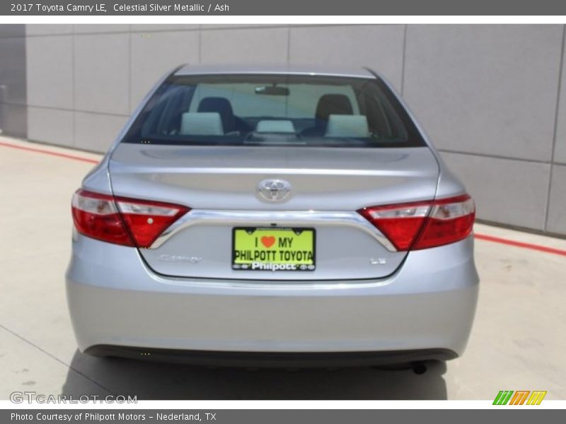 Celestial Silver Metallic / Ash 2017 Toyota Camry LE