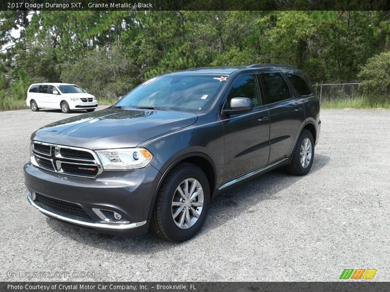Granite Metallic / Black 2017 Dodge Durango SXT