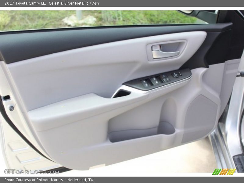 Celestial Silver Metallic / Ash 2017 Toyota Camry LE