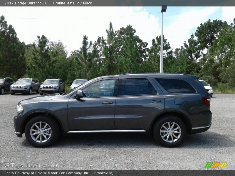 Granite Metallic / Black 2017 Dodge Durango SXT
