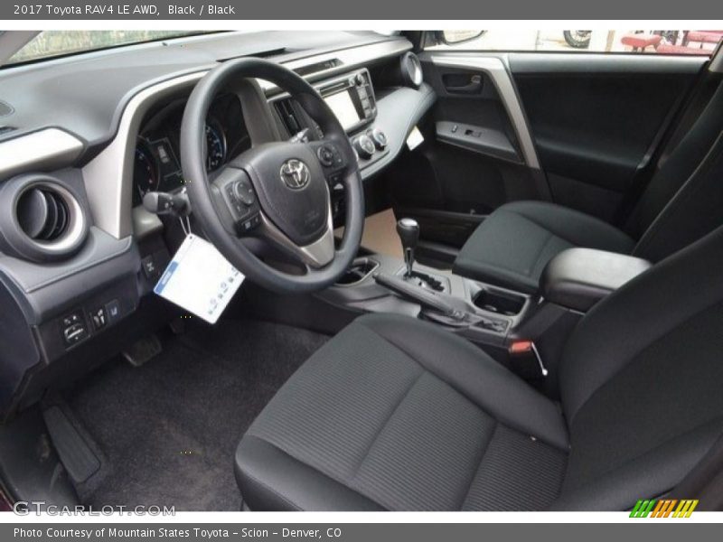 Black / Black 2017 Toyota RAV4 LE AWD