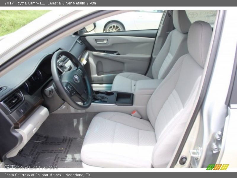 Celestial Silver Metallic / Ash 2017 Toyota Camry LE